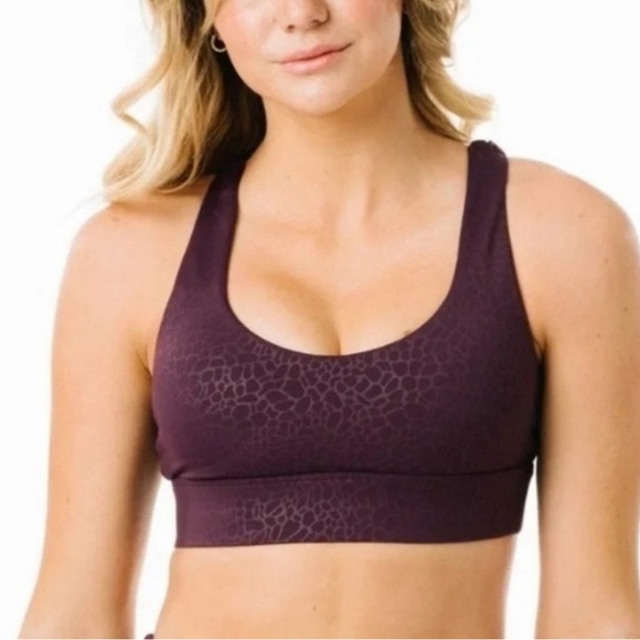 Zyia plum river strappy LnT bra XXXL like-new - Picture 4 of 5